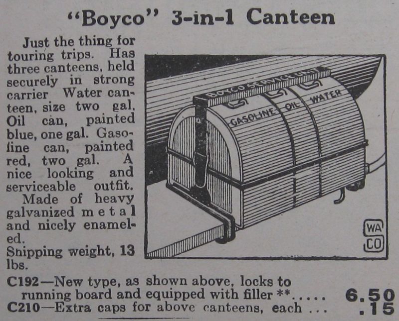 Boyco Gas, Oil, Water cans