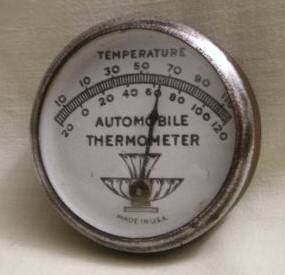 Antique Auto Thermometer