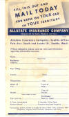 Allstate Insurance Flyer
